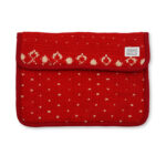 Crimson Knit Elegance