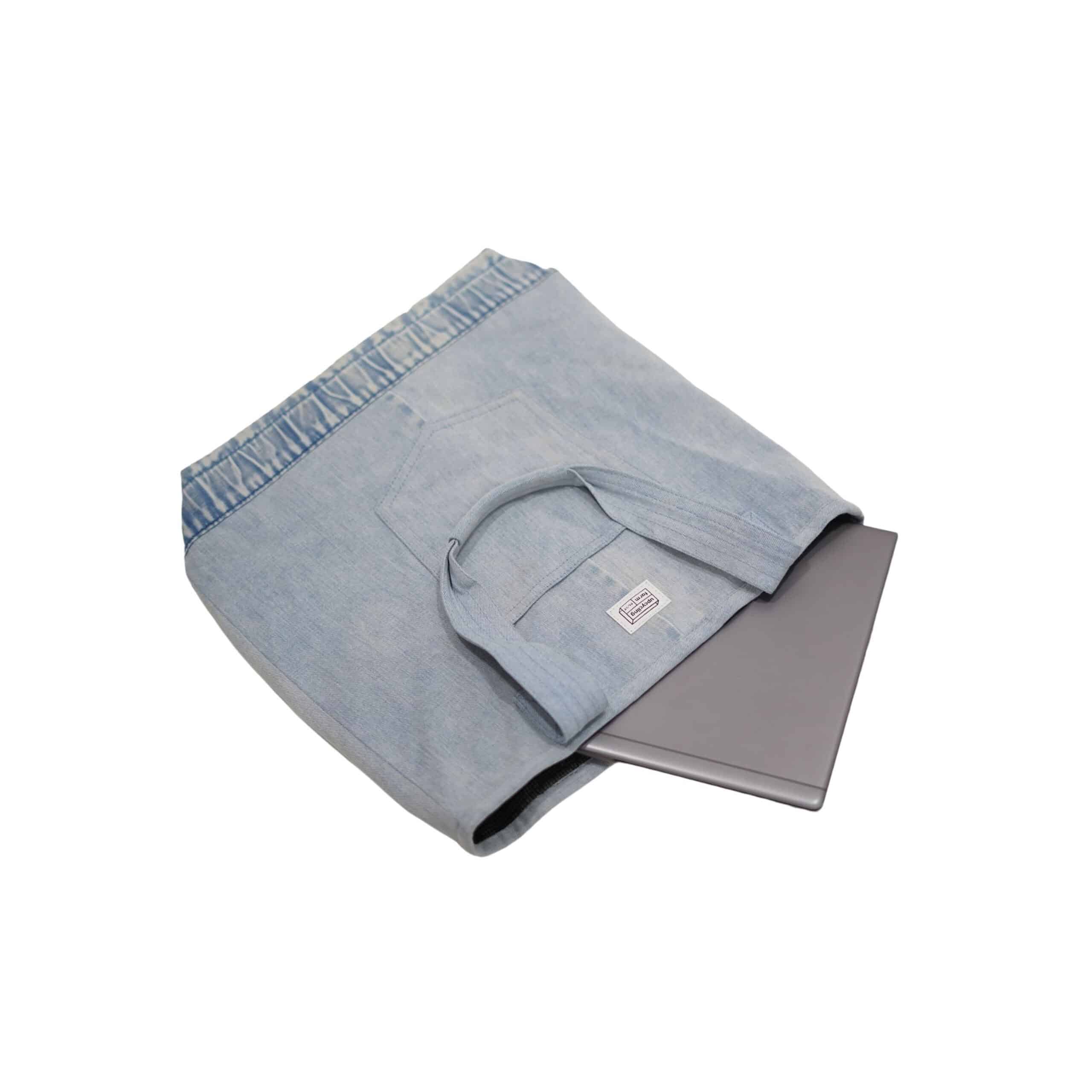 Denim Everyday Tote Bag - Image 12