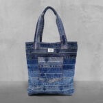 Indigo Patch Tote