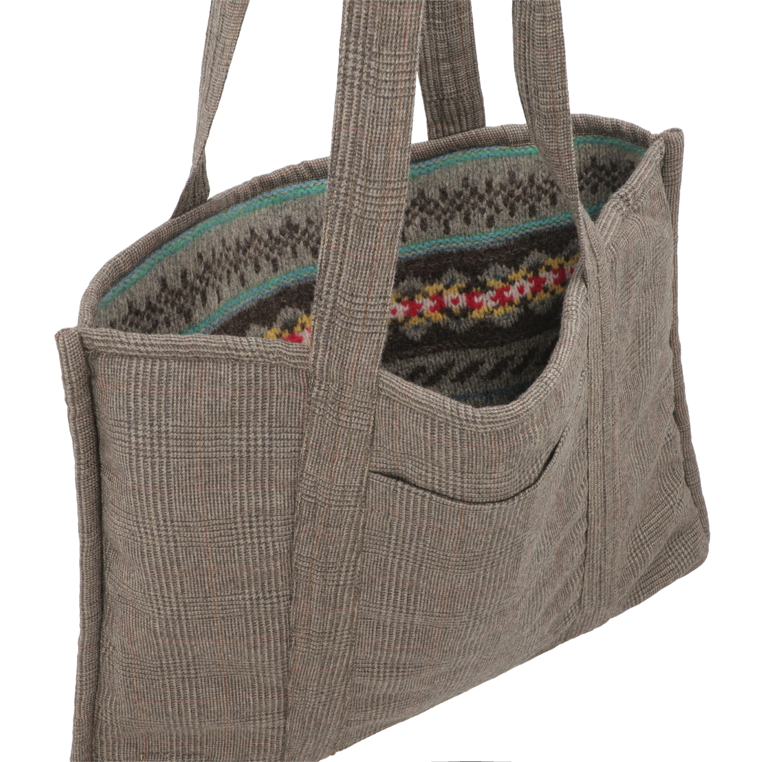 Woven Horizon Tote
